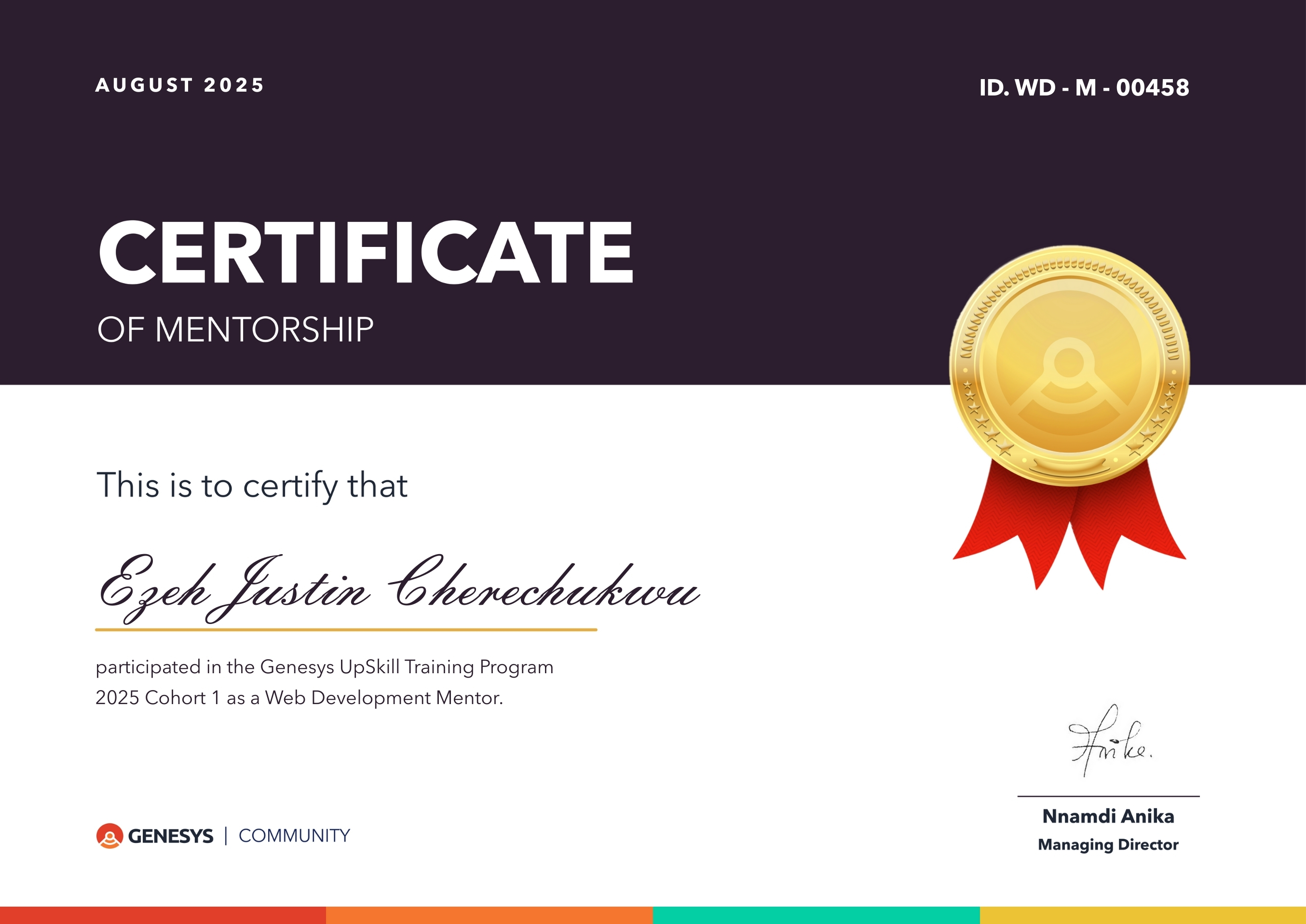 Frontend Development Certification